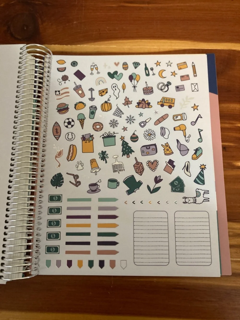 NEW The Budget Mom Live Rich Planner (Full Size) and White Folio